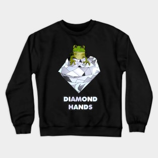 Diamond Hands Frog Crewneck Sweatshirt